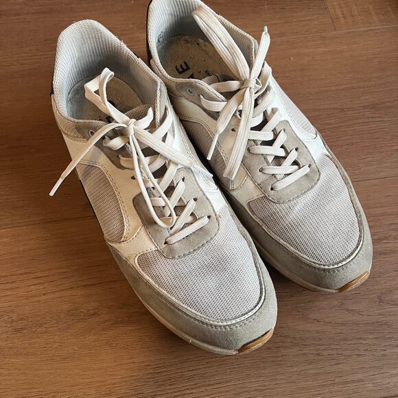 Clae Joshua Sneakers White & Navy - Picture 2 of 6